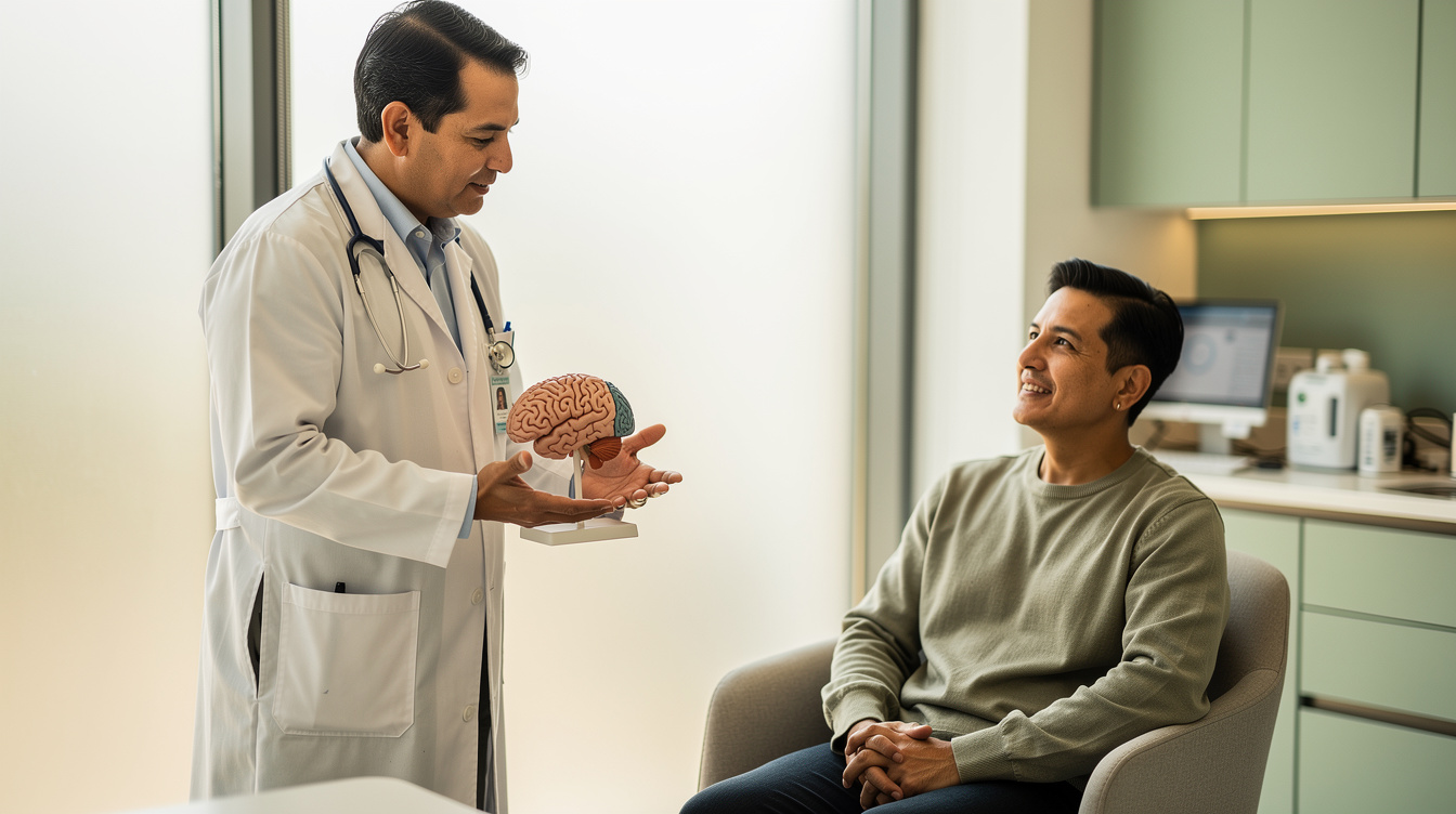 Neurólogo de Neurocenter explicando qué es la migraña